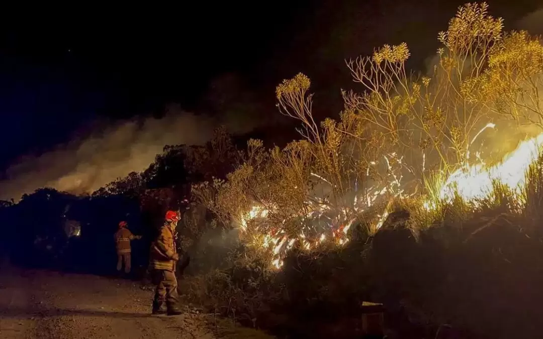 Crédito da foto: Corpo de Bombeiros RJ/Divulgação