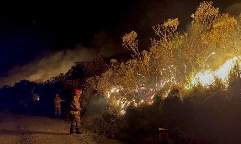 Crédito da foto: Corpo de Bombeiros RJ/Divulgação