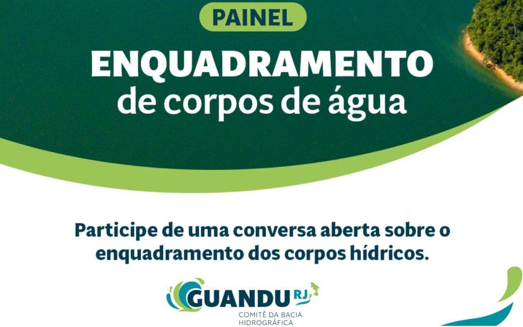 Comitê Guandu-RJ realiza em maio painel sobre Enquadramento de Corpos Hídricos