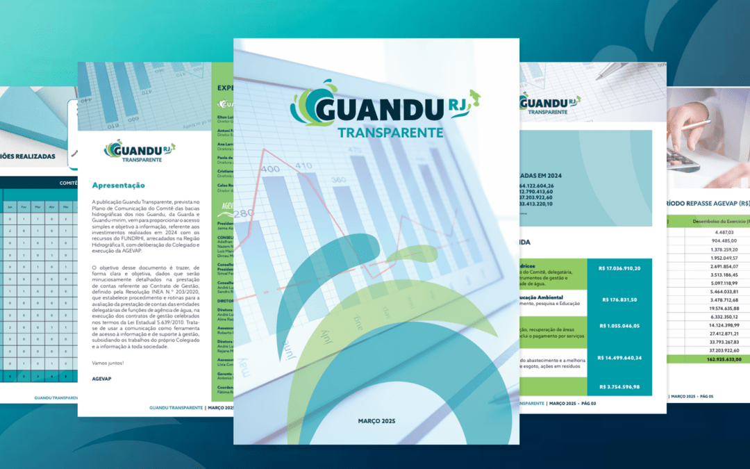 Guandu Transparente revela valores investidos em diferentes Agendas em 2024